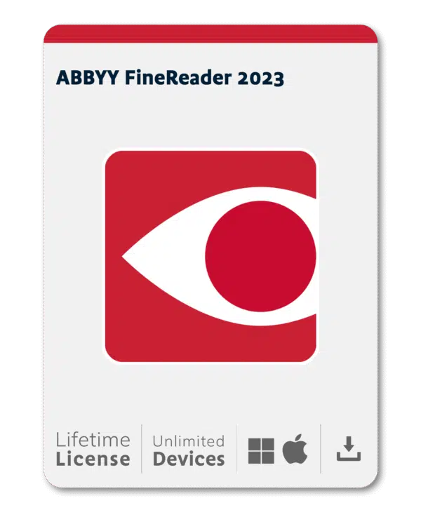 Abbyy Finereader 2023 Abbyy Finereader 2023