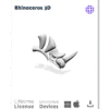 Grey Card Rhinoceros 3D