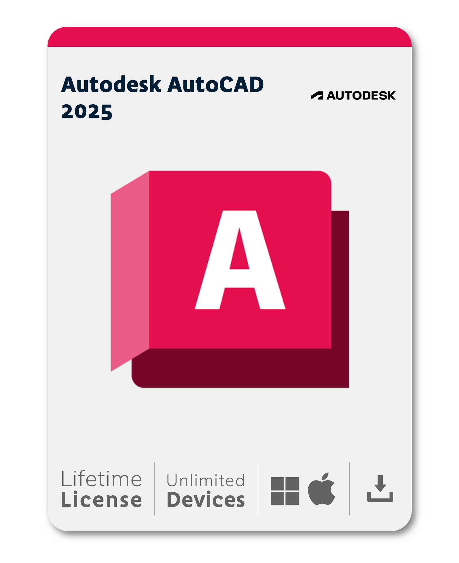 Autodesk AutoCAD 2025 Vedrom