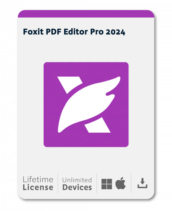 Foxit Pdf Editor Pro 2024